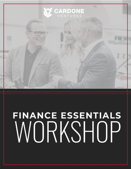 Finance Essentials Workshop